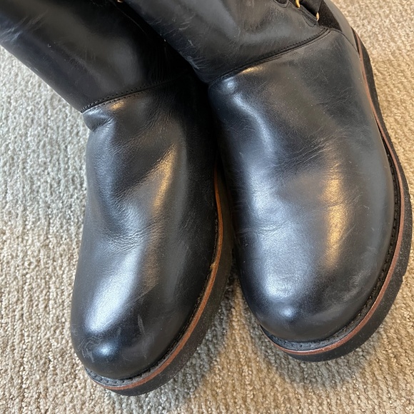 UGG Tall Laced Back Boots Size 8 - Picture 7 of 8